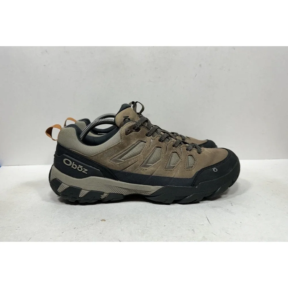 Oboz Sawtooth X Low B-DRY Hiking Shoes Mens Size 10.5 Brown Waterproof Cordura